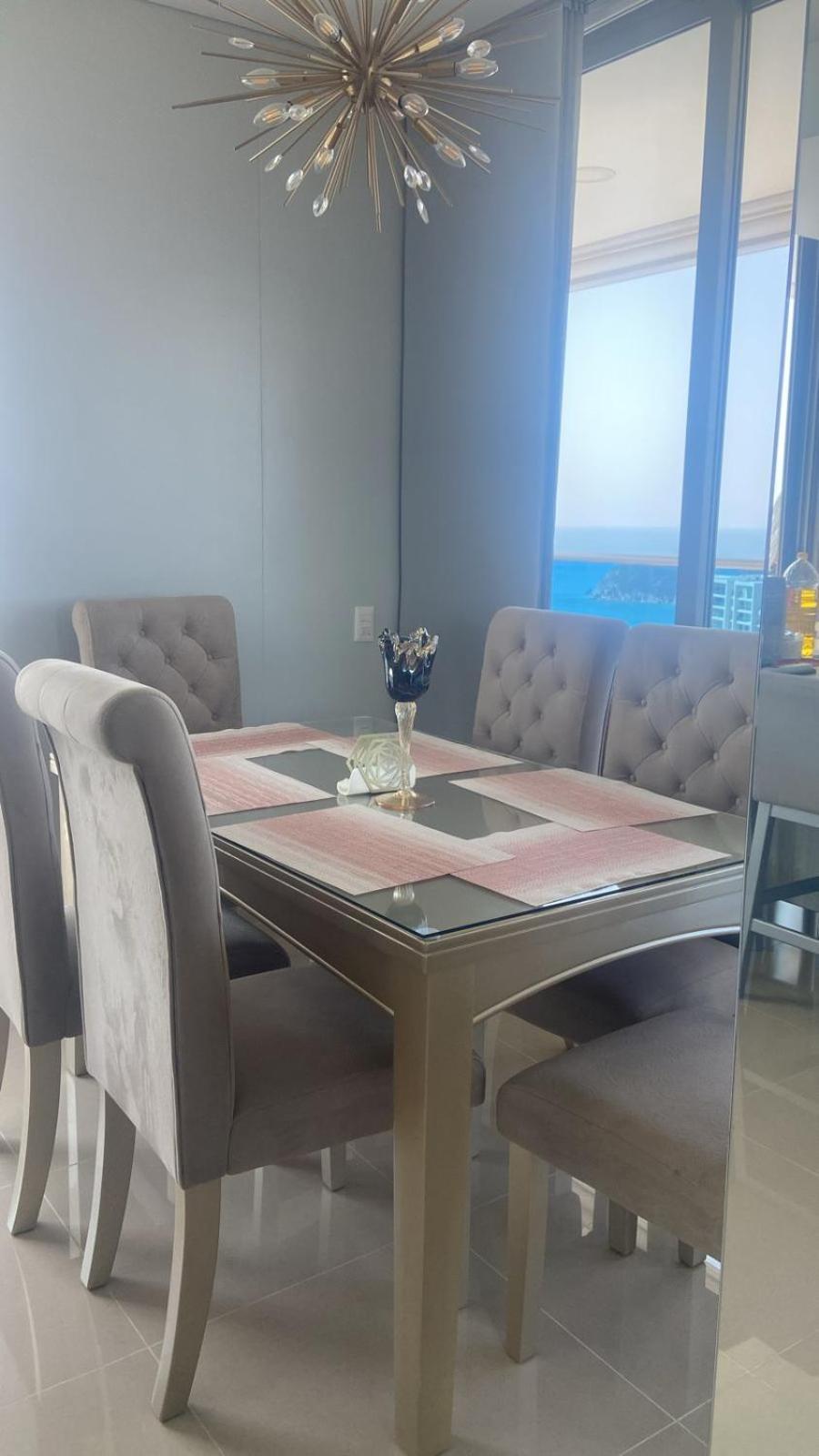 Apartamento en piso 20 con vista espectacular al mar, Sierra Nevada y Jardín privado en Santa Marta Exterior foto